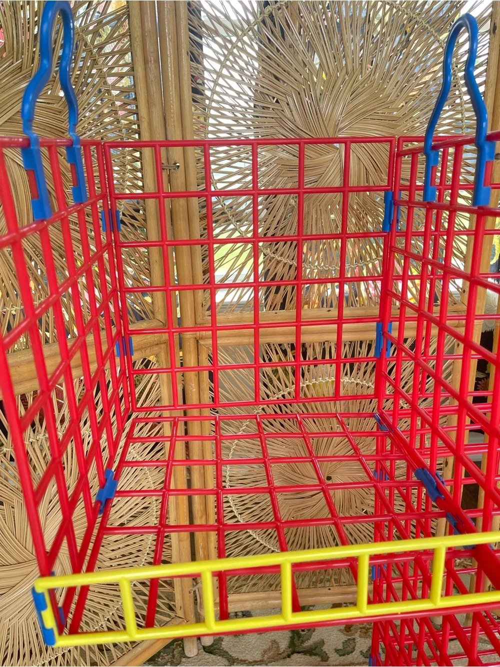 Vintage 90s Tidy Kids Cubby Cubes Modular Closet System Red Yellow Blue
